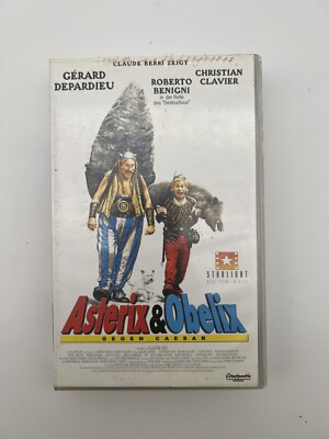 VHS - Videokassette - Kinderfilm - Komödie - Asterix & Obelix - Gegen Caesar