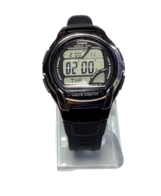 Casio Wave Ceptor Watch Multi Band 5 World Time WV58A WR 5 Bar New