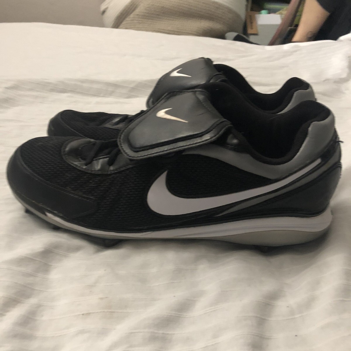 NIKE AIR‎ ZOOM baseball Cleats- size 7.5 Nike Mens Force Zoom Trout 9 Elite Rubber Molded Baseball Cleats main image 3