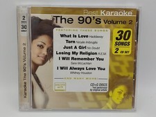 Best Karaoke CD G - The 90's Vol.2 2 Disc Set 30 songs Torn, Just a Girl, etc