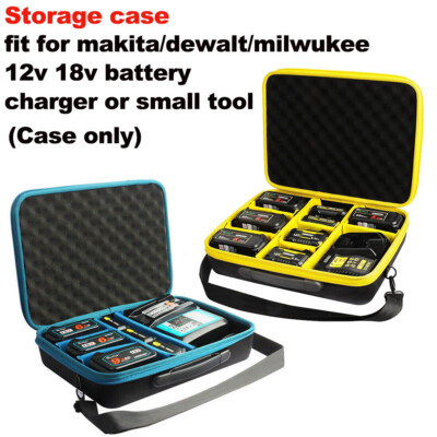 Storage Case macpac Carry box For Makita Dewalt 12V 18V Battery Charger  Tool UK