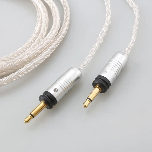 Cable de auriculares plateado de 16 núcleos de alta gama para Elear Elegia Stellia transparente focal - Imagen 12 de 22