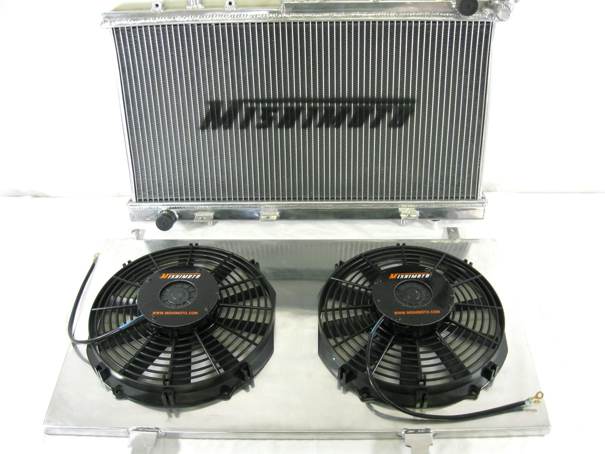 Mishimoto Performance Aluminum Radiator, Fans & Fan Shroud 94-97