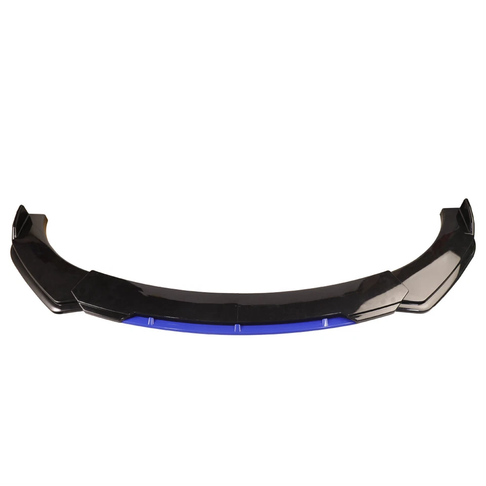 For Lincoln Front Bumper Lip Side Skirt Rear Bumper Lip Strut Rods Black Blue - Image 3 of 4