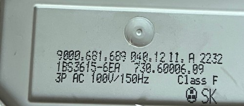 Umwälzpumpe Geschirrspüler  9000.681.689