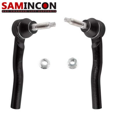 2x Front Left and Right Side Outer Tie Rod End Links For Cadillac CTS 2003-2007