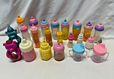 Mixed Lot 23 Baby Bottles, Barbie Bottles, Pink/Blue Bottle, You  Me Baby Dalla