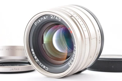 Objectif Contax Planar Carl Zeiss T* 45 mm F2 AF pour G1 G2 du JAPON Excellen... - Photo 1/4