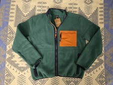 Patagonia Kid's Synchilla Fleece Full Zip Jacket Sz 2XL 16-18 Green 65320 NWT