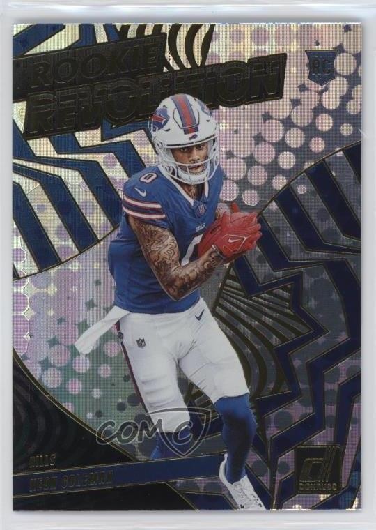 2024 Panini Donruss Rookie Revolution Keon Coleman #20 RC y6t