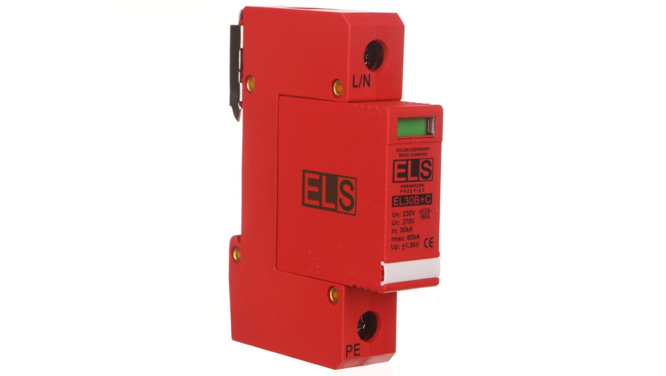 Surge Limiter Standard Type T1+T2 EL30B+C 1P 6kA RS
