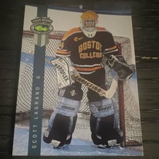 Classic 1992 Four Sport Scott Lagrand #201 Boston College NCAA Hockey Card