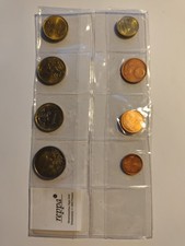 Estonia 2011 Euro Set Circulated Coin Set 1 Cent - €2 Complete Mint in Coin Sleeve