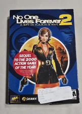 No One Lives Forever 2 A Spy in H.A.R.M.'s Way - PC Version With Manuals