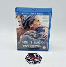 Ben Is Back 2018 Blu-Ray + DVD Julia Roberts Lucas Hedges NO DIGITAL Used