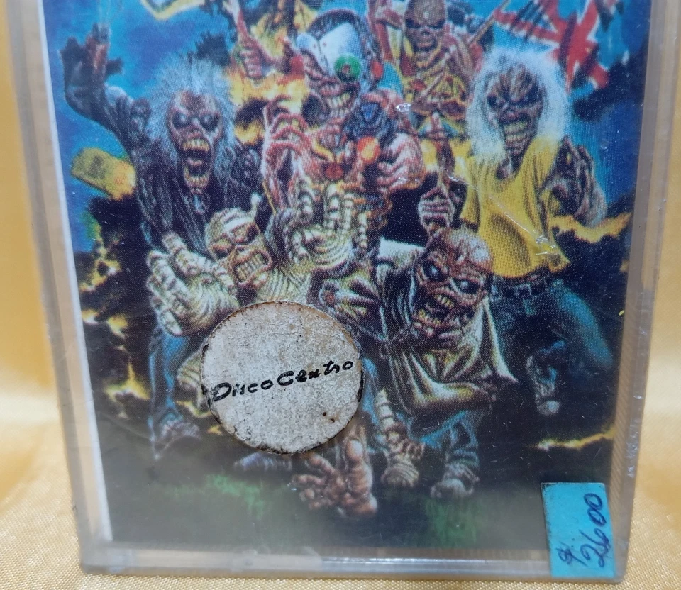 IRON MAIDEN BEST OF THE BEAST 1996 PERU MACHU PICCHU RARE STICKER NEW SEALED WOW - Image 3 of 4