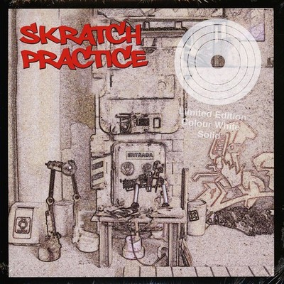 DJ T-Kut - Scratch Practice Solid White Vinyl Edition (2021 - EU - Original)