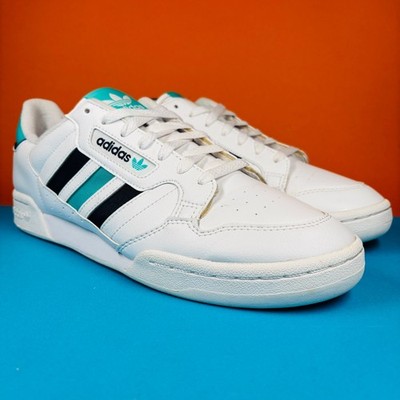 Adidas Continental 80 Stripes Sneaker - UK10,5 - Weiß Leder - Top Zustand