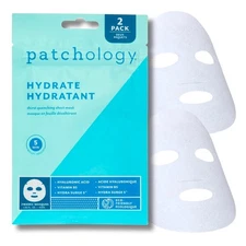 Patchology Hydrate FlashMasque Facial Sheet Mask with Hyaluronic Acid – Face... 