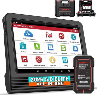 2026 LAUNCH X431 PRO V+ V5.0 PRO 5 OBD2 Diagnosegerät ALLE SYSTEM Programmier
