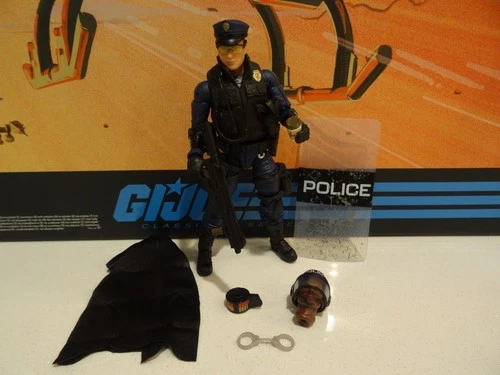 G.I. Joe Classified LEGACY POLICE OFFICER 6” ACTION FIGURE Scale W/ Accessories