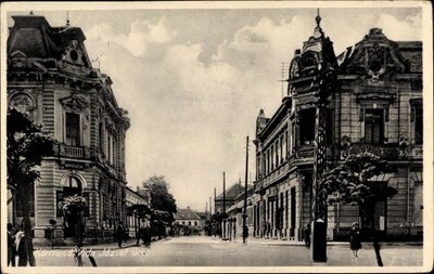 Postcard Körmend Kirment Hungary, Vida Jozsef ucca - 10474829
