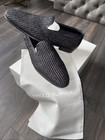 manolo blahnik shoes men 9 Mario Raffia  120-1110-0003 Retail $865 New From Saks — photo 4