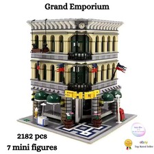 Build Blocks CREATOR - Grand Emporium | 2182pcs + 7 Figures (10211) ABS Kit