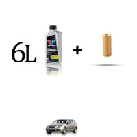 ÖLfilter Kit Und 6L FüR Volvo V70 III 2.4 D5 151KW Ab 2009