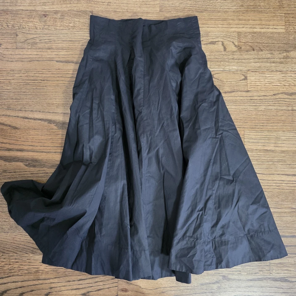 Falda negra vintage Alexander McQueen MCQ para Target cintura alta talla 5 Foto 3 de 4