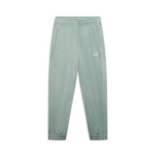 PUMA Essentials Piped Tricot Pants Mens Green Casual Athletic Bottoms 68656730