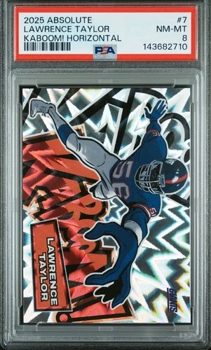 2025 Panini Absolute Countdown Calendar Lawrence Taylor Base (RAW)