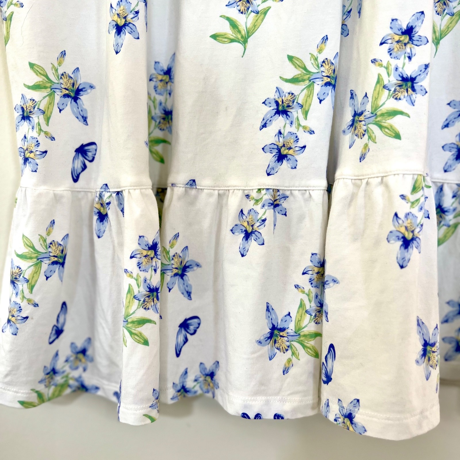 Cuddle Down Iris Bouquet Henley Button Placket La… - image 5