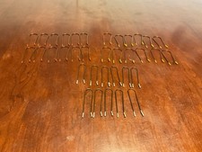 Hot Curlers Metal Clips Wire 3 Sizes Lot Total 25 Vintage