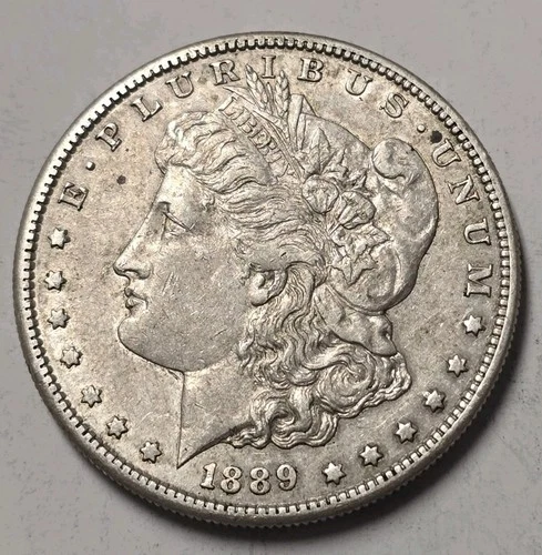 1889-S Morgan Silver Dollar XF