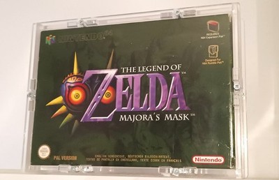 The Legend of Zelda Majora's Mask in OVP CiB ( in Arcylcase ) Sammlerstück