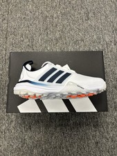 Adidas Spikeless Golf Shoes. AdiPower. Men’s UK 11 (White/Blue)