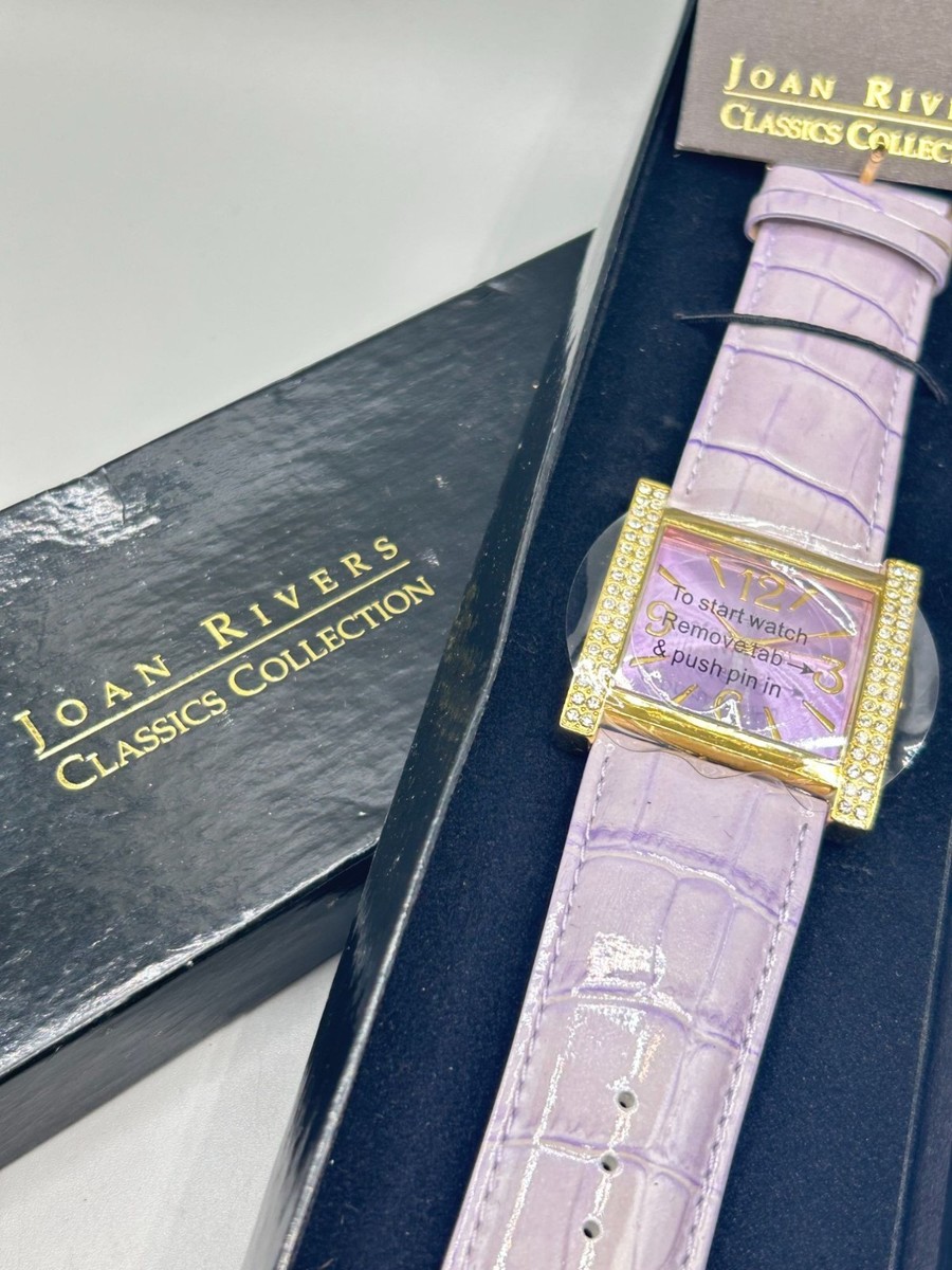 Joan Rivers ?/Vintage Classic purple leather Watch, never out of box il_1080xN.6656042641_179j.jpg main image 2