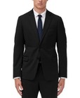 A X Armani Exchange Mens Slim fit Suit Jacket Blazer 42 L Black Solid