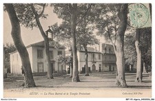 BBTP2-0142-ARGELIA Setif Barral Plaza y Templo Protestante Postal