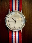 Vintage Timex Mercury Calendar 16556 10578 Men’s Watch On A NATO Strap Working!!