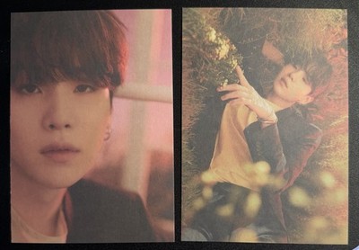 Kpop BTS Hybe Insight Suga Yoongi Official Postcard Set 2ea