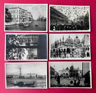6 x Foto AK VENEZIA Vendig in Italien um 1930 Stadtansichten   ( 174517 - Bild 1 von 2