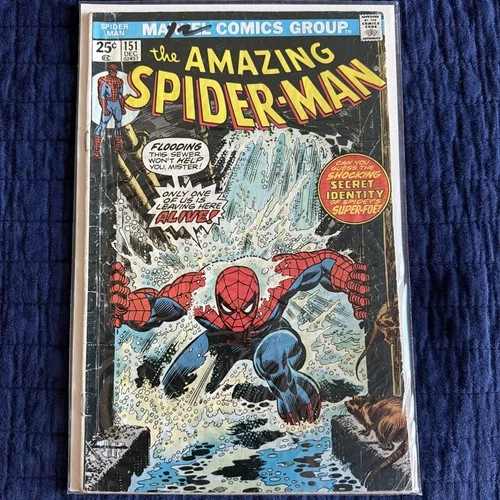 AMAZING SPIDER-MAN #151 ROSS ANDRU CLASSIC ROMITA COVER  VG
