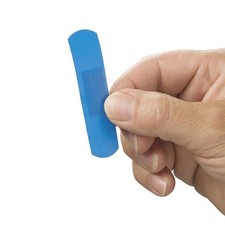 Medicalcorner24 wykrywalne plastry niebieskie plastry na palce 72 x 19 mm
