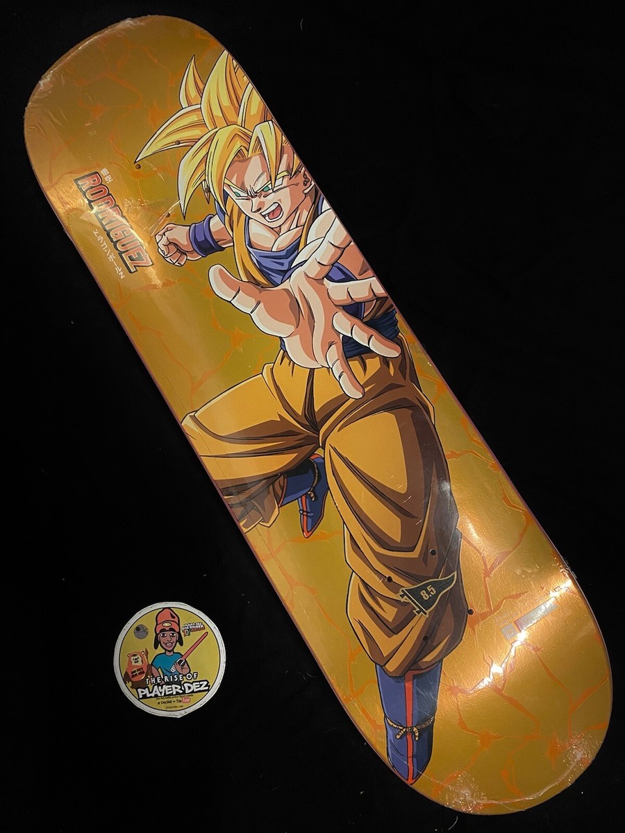 RARE Primitive DBZ DragonBall Z Paul Rodriguez Skateboard Deck