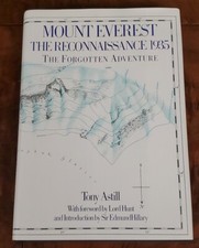 Mt. Everest - Recon. 1935, The Forgotten Adventure by Tony Astill (2005) signed