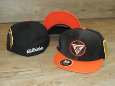Orange AC Tornadoes Defunct NFL Football Stall & Dean Fitted Hat Cap Size 7 5/8