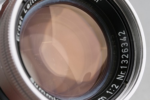 Leica Leitz Summicron Objektiv 50 mm f/2 für Leica L39 #58601 T - Bild 3 von 8