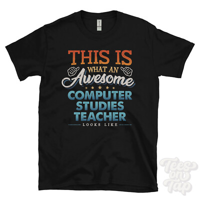 SO SIEHT EIN TOLLER COMPUTERSTUDIENLEHRER LUSTIGES T-SHIRT AUS